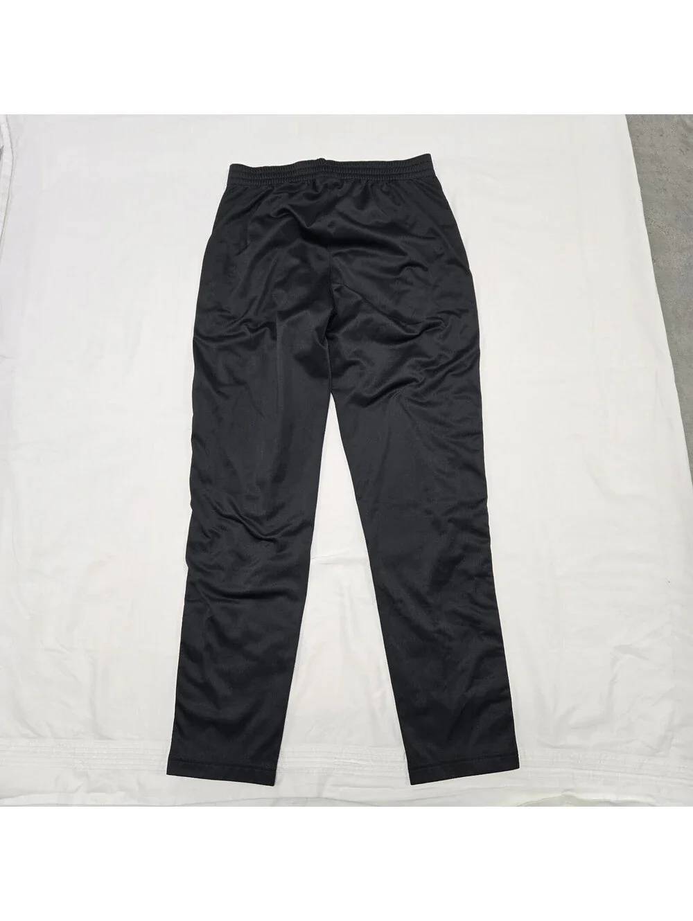 EUC Men's SMALL Champion Reverse Weave Popper Pants Snap Tear Away Black & White